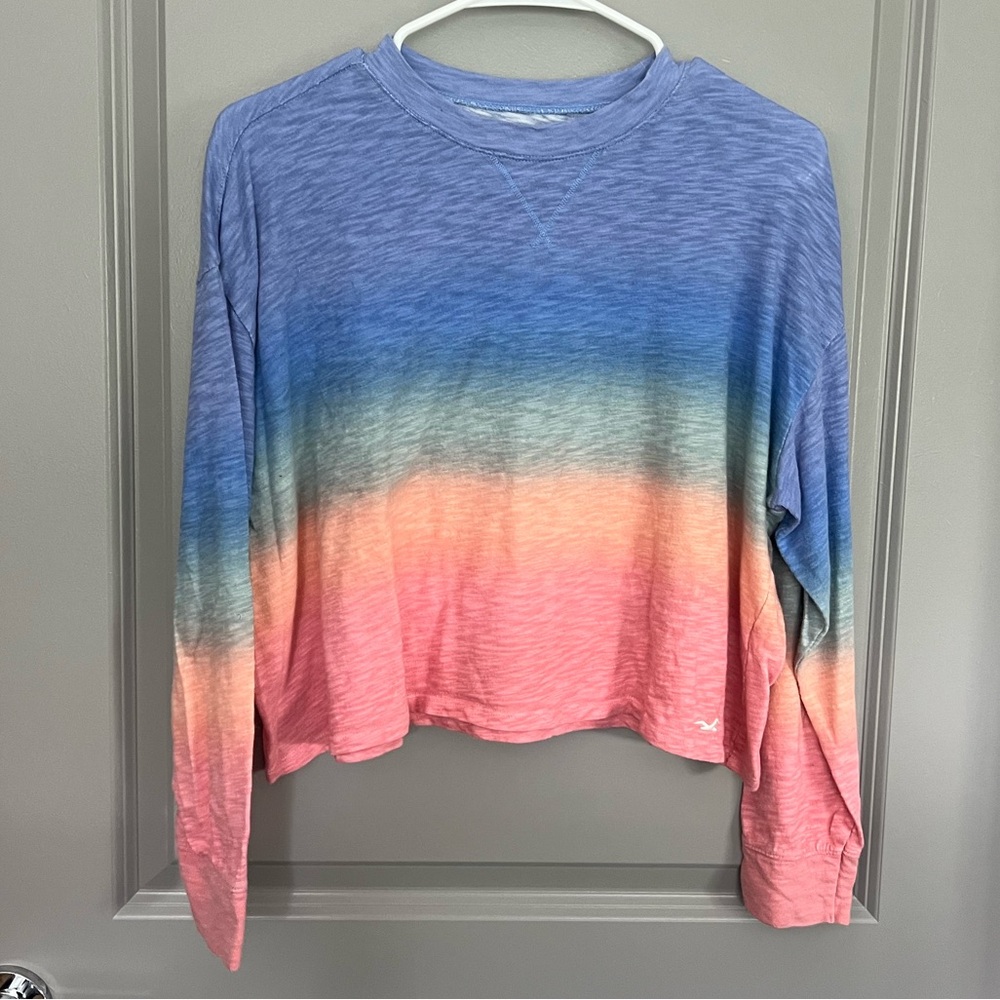 Hollister Women’s Long Sleeve Crop T-Shirt